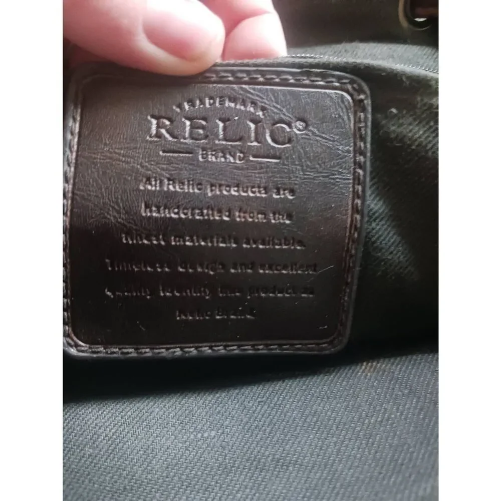 Relic leather bucketbag Cinch Backpack leather